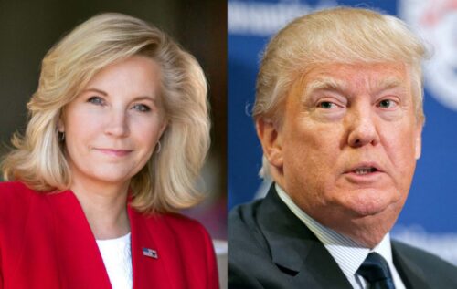 Liz Cheney och Donald Trump