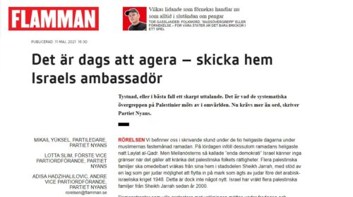 Debattartikel från Partiet Nyans i tidningen Flamman