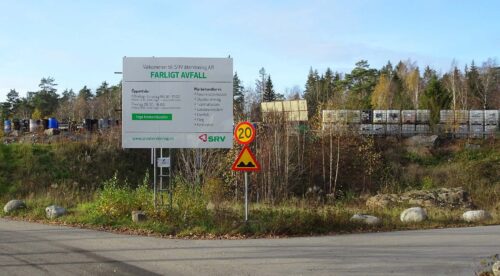 Återvinningsanläggning för farligt avfall