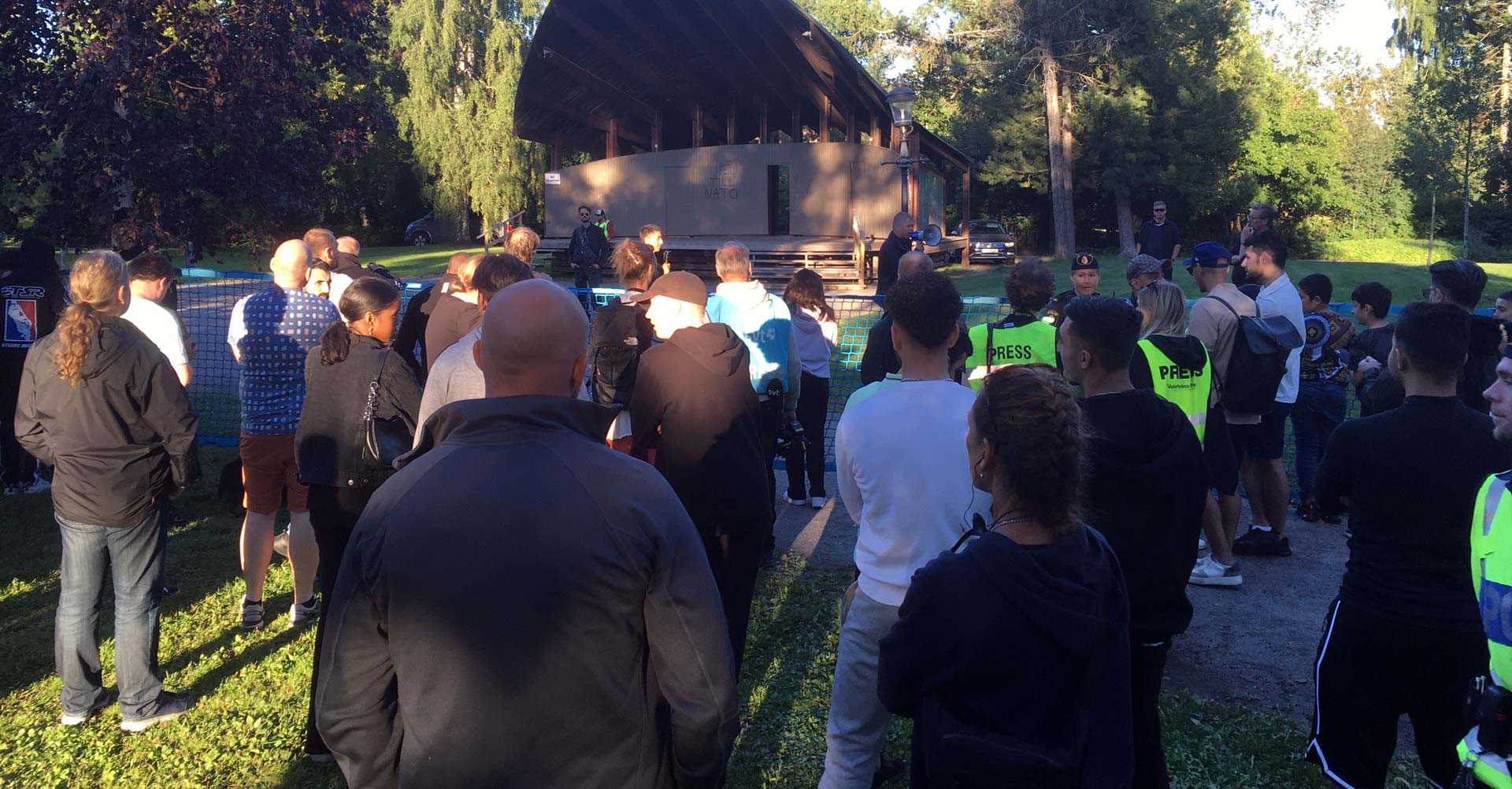 Från Paludans möte i Umeå