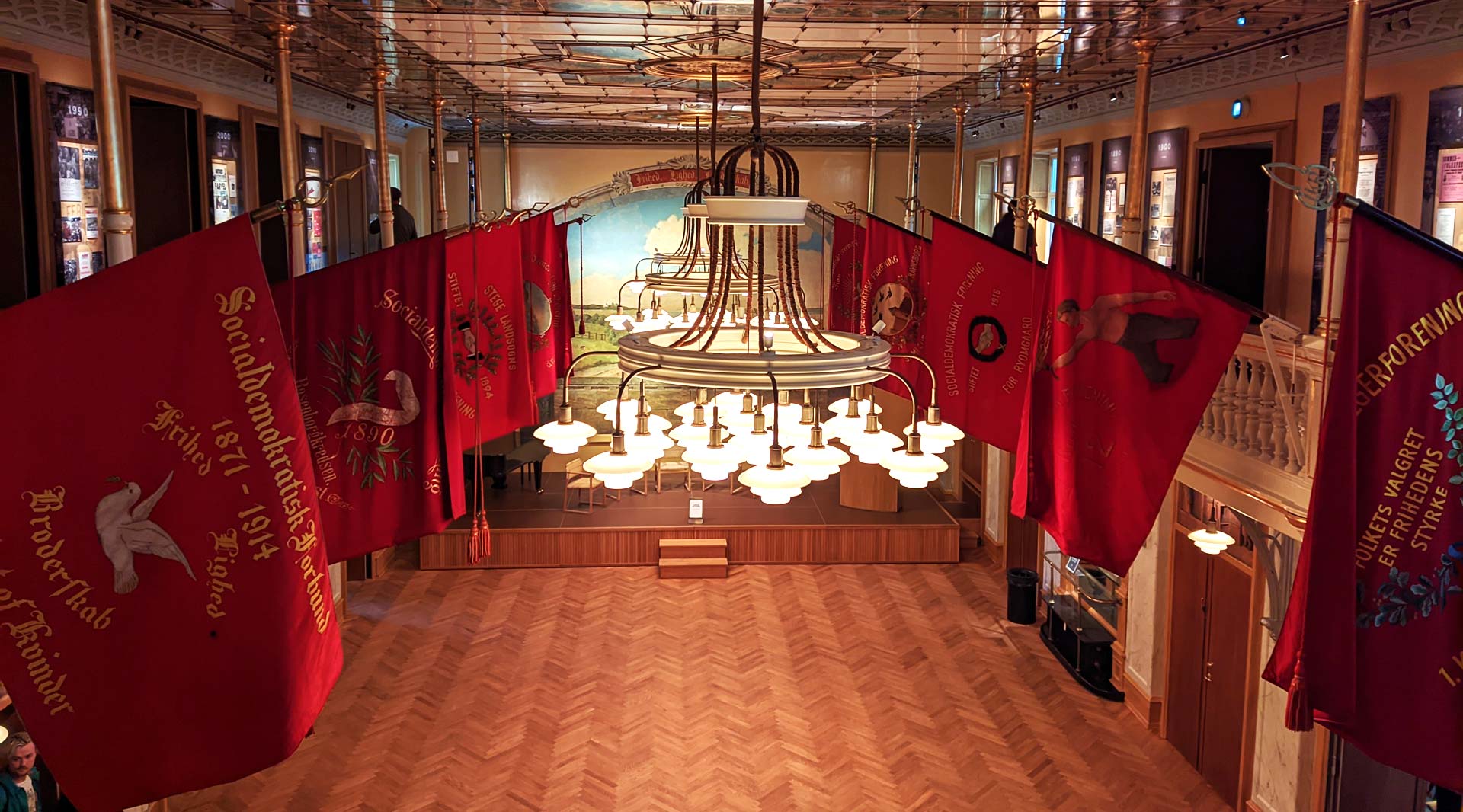 Bild från arbetarmuseet i Köpenhamn