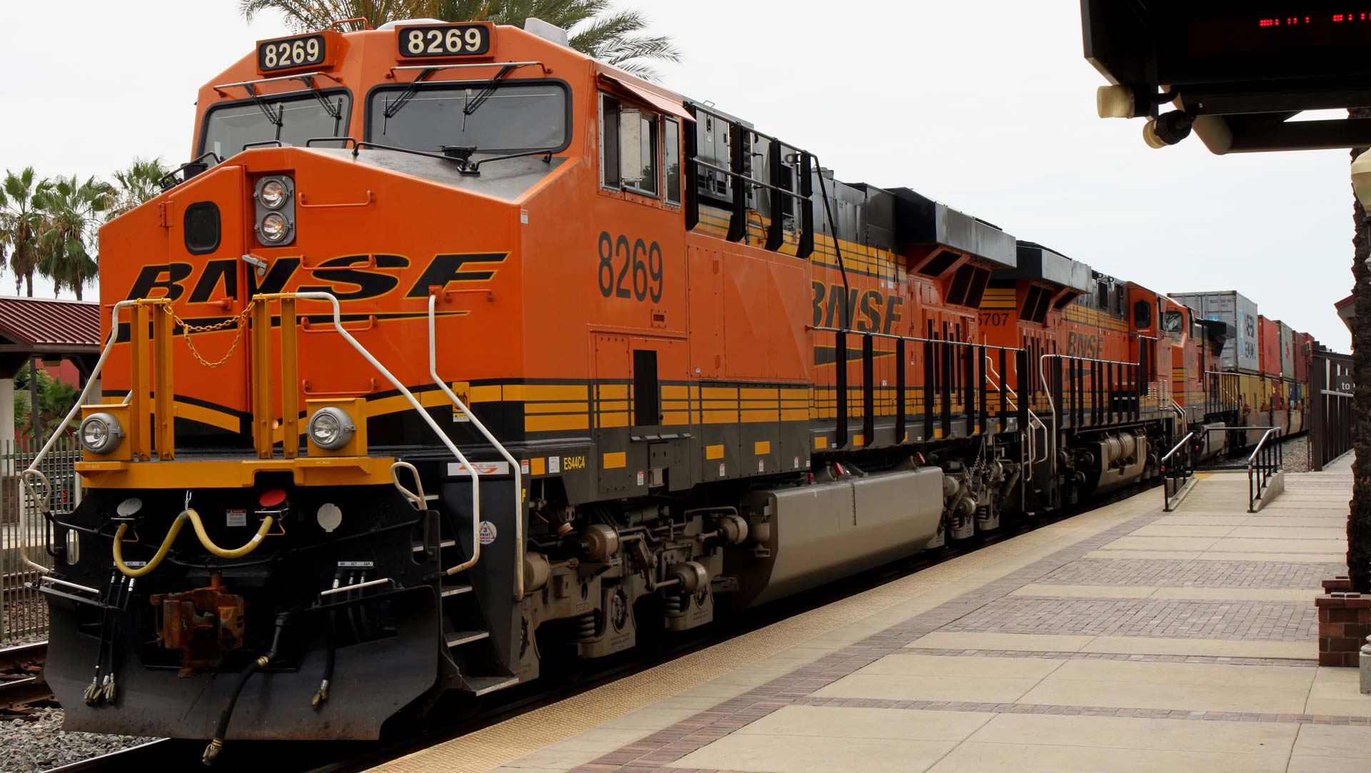 Ett amerikanskt godståg