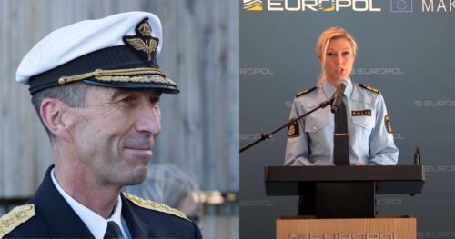 Micael Bydén och Linda Staaf