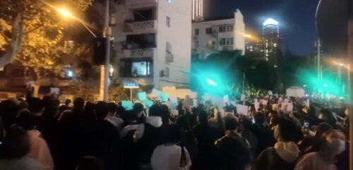 Demonstration i Kina