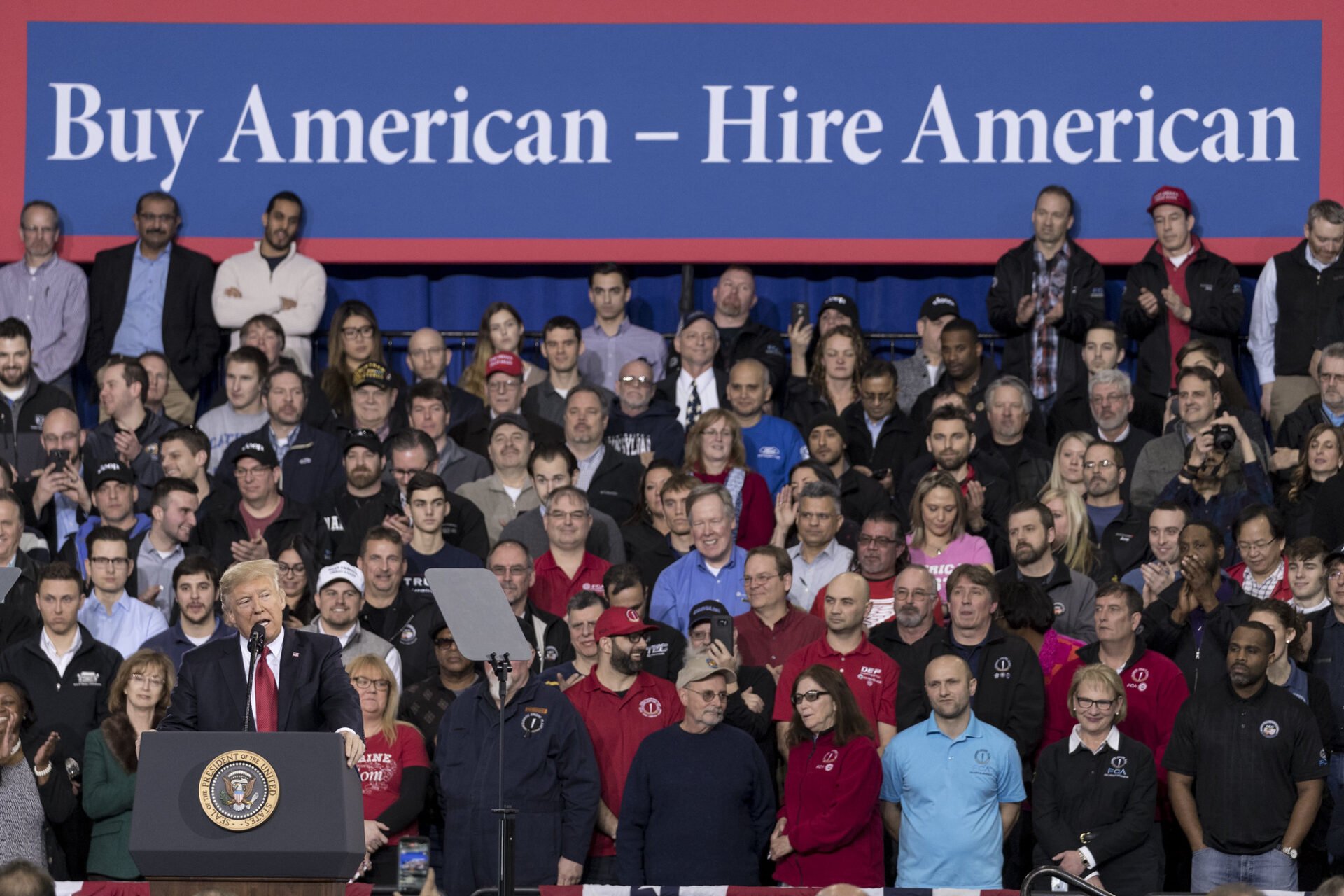 Möte med Donald Trump