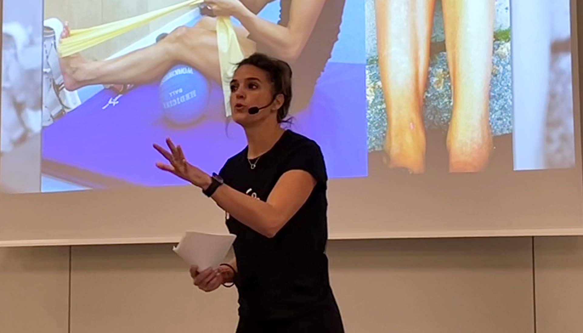 Nadja Casadei föreläser