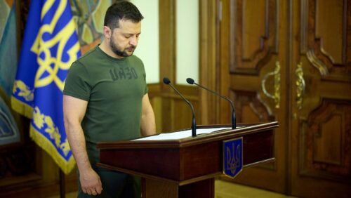 Ukrainas president Volodymyr Zelenskyj