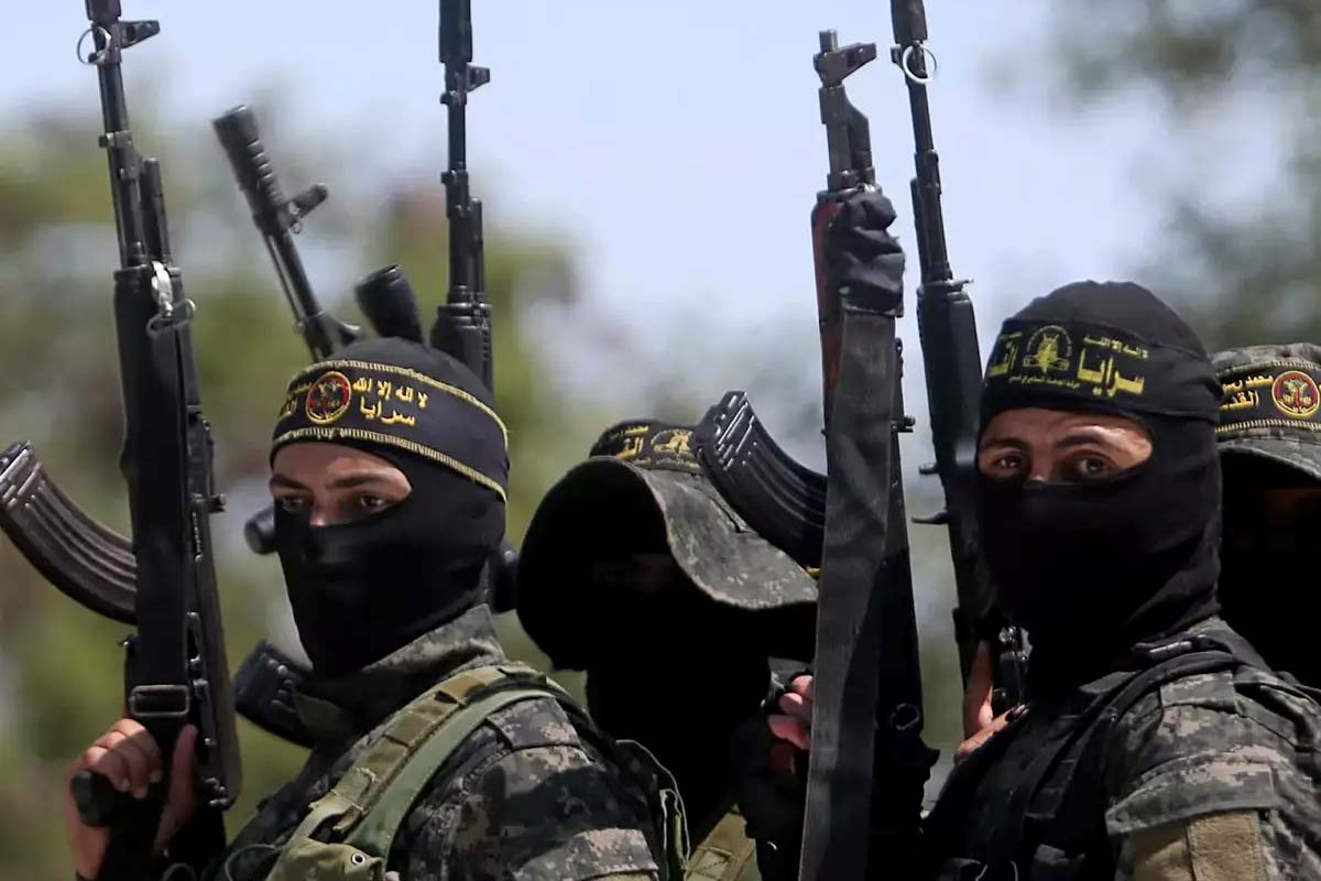 Beväpnade palestinska jihadister