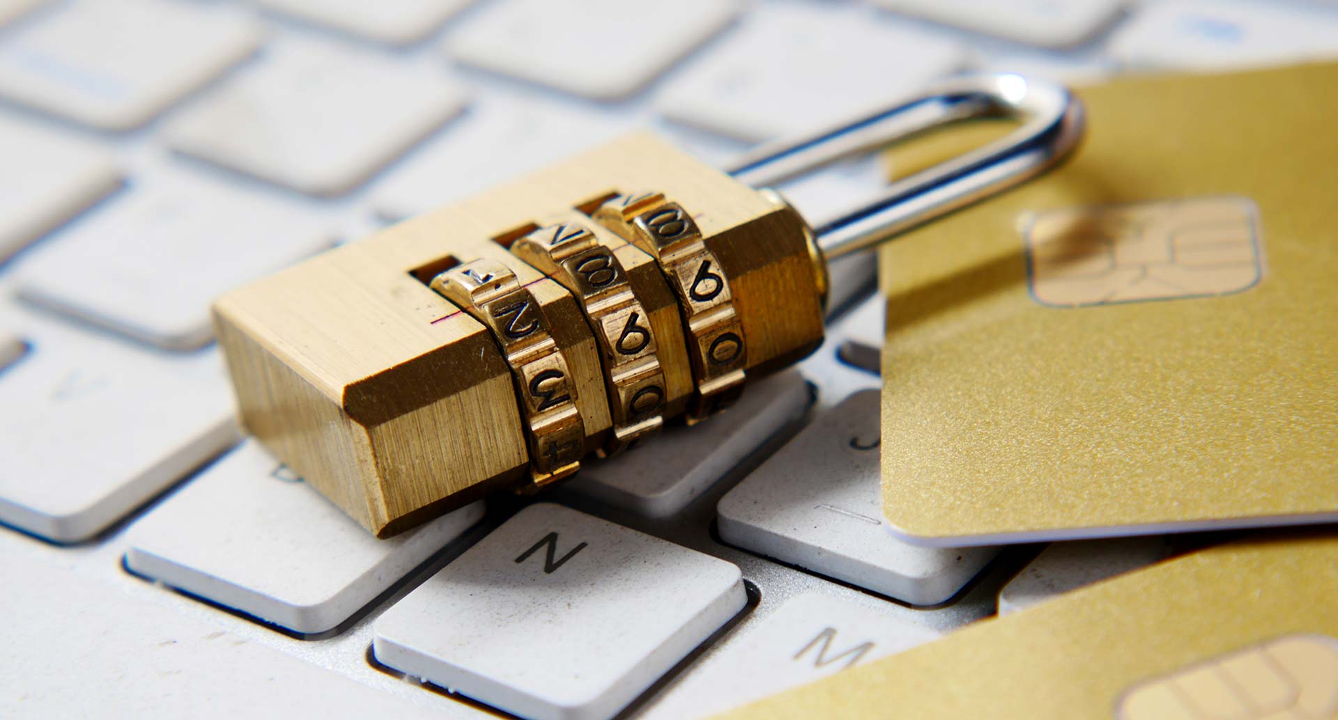 Tangentbord med lås och smartkort