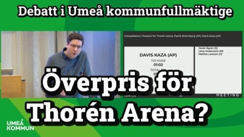 Överpris för Thorén Arena?