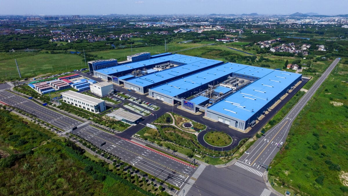 Datorbild på Senior Materials fabrik i Eskilstuna