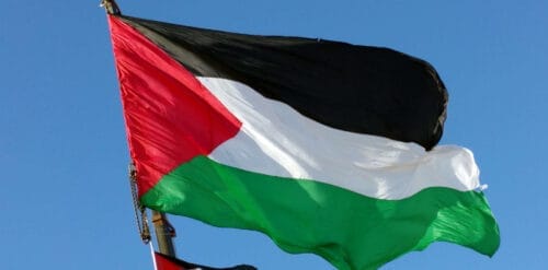 Palestinsk flagga