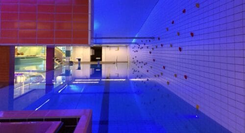 En badbassäng på Navet i Umeå