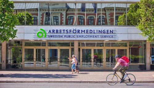 Ett kontor tillhörande Arbetsförmedlingen